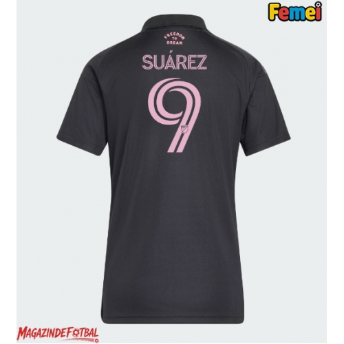 Inter Miami Luis Suarez #9 Tricou Fotbal Replică 2026-27 Femei Deplasare Inter Miami Luis Suarez #9 Tricou Fotbal Replică 2026-27 Femei Deplasare